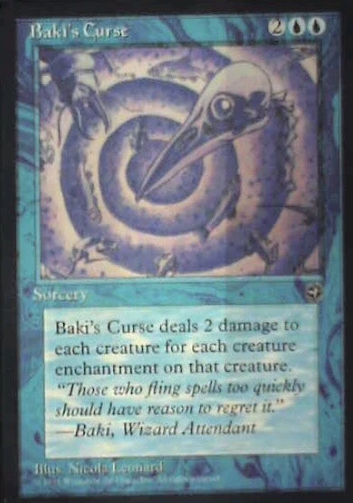 Baki's Curse - Homelands: #22, Magic: The Gathering Nm R115 - Image 1 of 1