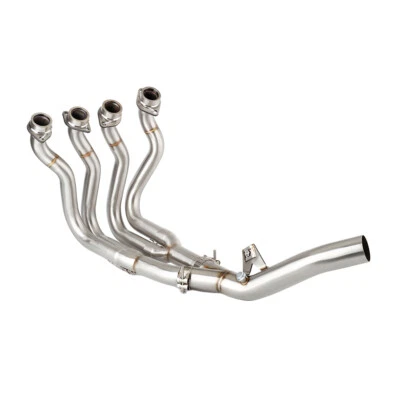 Tubo de enlace medio cabezal escape para motocicleta Yamaha FZ-8 FZ-8N FZ-8S 2010-2016 Foto 1 de 4