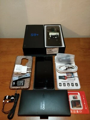 SAMSUNG S9+ PLUS G965F BLACK 64GB 6GB RAM 6.2" SUPER AMOLED 12 MEGAPIXEL GRADO B - Immagine 1 di 4