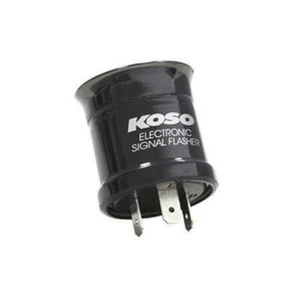NUEVO KOSO relé intermitente digital 12V conector con 2 pines incl. Adaptador 15A, KD00602 - Imagen 1 de 2