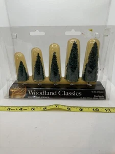 Woodland Scenics TR3566 Blue Needle Trees 2" - 3 1/2" Scenery N HO O Scale - Picture 1 of 6