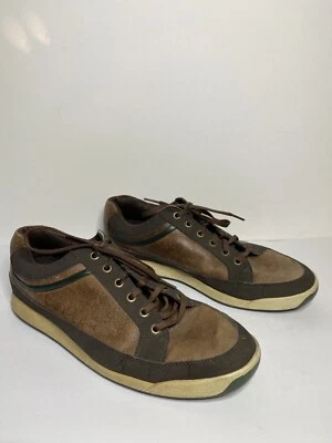 Zapatos de golf Footjoy para hombre talla 9,5 contorno informales sin clavos cuero marrón 54275 Foto 1 de 4