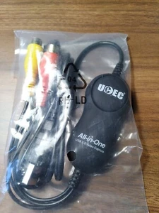 UCEC USB 2.0 Karta do przechwytywania wideo Urządzenie VHS VCR TV na DVD Konwerter dla Mac OS... - Zdjęcie 1 z 1