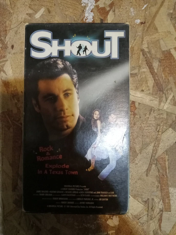Shout (VHS, 1997) John Travolta, Heather Graham, Linda Fiorentino, James Walters - Image 1 of 1