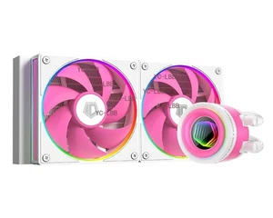 ID-COOLING FX240-INF-PINK CPU Water Cooler 5V Addressable RGB AIO Cooler 240mm - Afbeelding 1 van 6