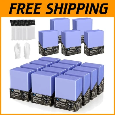 Card Protector Set: 1000 Sleeves & Top Loaders - Image 1 of 4