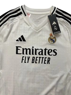 Camiseta Mbappe Real Madrid Fútbol Casa 2024 Adidas Juvenil XL 15-16 AÑOS NUEVA CON ETIQUETAS’S Foto 1 de 4