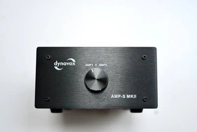 DYNAVOX AMP-S MKII Verstärker/Boxen Umschalter schwarz - Bild 1 von 4