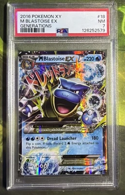 M Blastoise EX 18/83 - XY Generations - PSA 7 NM - Image 1 of 4