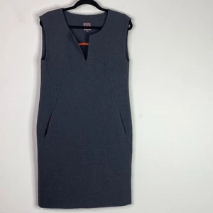 Bensimon Ben Simon Collection V-Neck Sleeveless Pocket Dress Women's Size 6 - Picture 1 of 10
