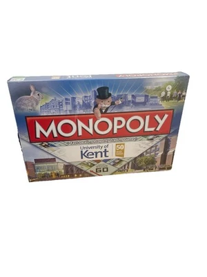 Monopoly University of Kent Edition Board Game Brand New Sealed Rare Canterbury - Image 1 of 4