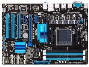 ASUS M5A97 PLUS Motherboard AMD 970 DDR3 Socket AM3+ ATX w/ IO Shield - Picture 1 of 3