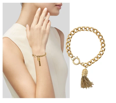 RACHEL ZOE The Eyecatcher chain & tassel bracelet - Image 1 of 3