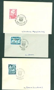 Austria. 3 Covers 1964. Winter Olympic Games Innsbruck. Sc#B.287+648+648A. - Picture 1 of 1