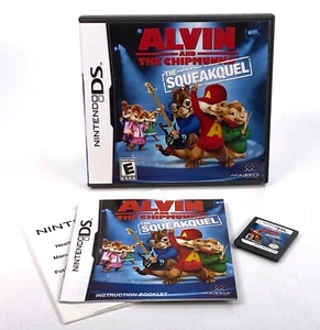 Alvin and the Chipmunks: The Squeakquel (Nintendo DS, 2009) Completo en caja original - Imagen 1 de 5