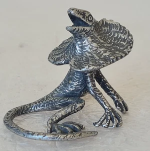 Royal Selangor Miniatur Zinn 1988 australische Tierfigur Echse 7850 - Bild 1 von 12