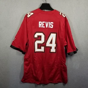 New $100 Nike Darrelle Revis Tampa Bay Buccaneers NFL On Field Red Jersey XL - Picture 1 of 13
