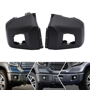 Front Bumper Ends Caps End Cover Fits Toyota Tundra Left & Right Side 2014-2021 - Foto 1 di 21