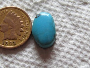 Egyptian Turquoise Cabochon 5.6 carats Spiderweb Web cabochon Turquoise Egypt - Picture 1 of 1