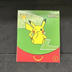 Pokemon 25th Anniversary McDonalds Special Promo Sealed Card 2001 - Picture 1 of 2
