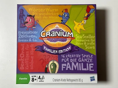 Cranium Familien Edition Gesellschaftsspiel Hasbro vollständig unbespielt, w.NEU - Bild 1 von 4