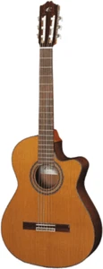 GUITARE CLASSIQUE ELECTRO ACOUSTIQUE CUTAWAY 4/4 CUENCA 30 CTW - CEDRE MASSIF - Imagen 1 de 3