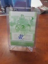 J.K. Dobbins 2020 Panini Contenders Printing Plate Autograph #D 1/1 Ohio State