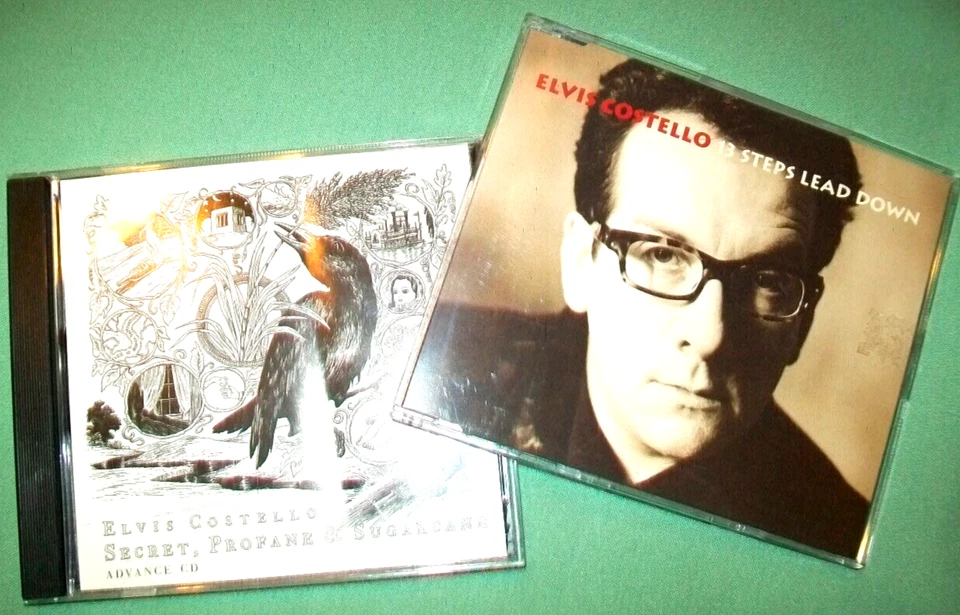 Elvis Costello       **PROMO CD LOT**      Secret, Profane & Sugar - 13 Steps - Image 1 of 1