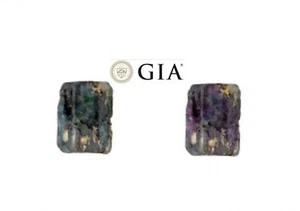 GIA Certified Rough Alexandrite Loose Gemstone 2.22ct Natural Earth Mined GA4 - Picture 1 of 5