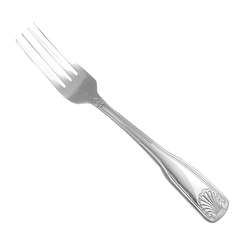Walco 2805 7.63" Fanfare 18/0 Stainless Dinner Fork