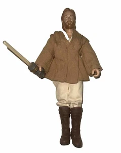 2002 Hasbro Star Wars Attack of the Clones 12 Inch Obi-Wan Kenobi Posable Saber - Picture 1 of 11