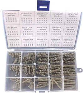 Compression Springs Assortment Kit, 15 Different Sizes 225Pcs Mini Stainless  - Picture 1 of 12