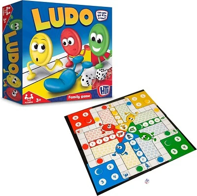 HTI Ludo Traditional Family Board Game Set - Image 1 of 4