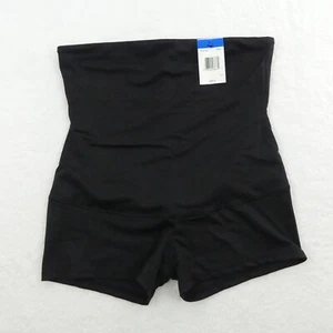 Maidenform Underwear Womens Extra Large Black Boyshort Shapewear High Waisted - Picture 1 of 8