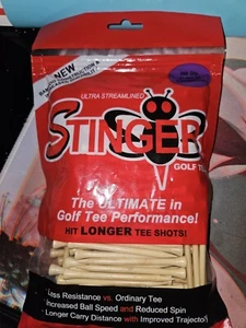New 200 Stinger Golf Tees 3" XL Competition Golf Tees - Picture 1 of 2