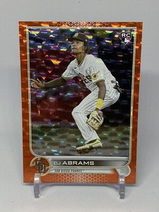 2022 Topps Update Orange Foil #US34 CJ Abrams RC /299