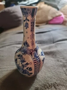 Delft Vase AvK 25 J Holland Gut erhalten Höhe 14 cm - Bild 1 von 3