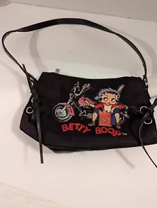 Betty Boop Shoulder Zippered Purse - Picture 1 of 8