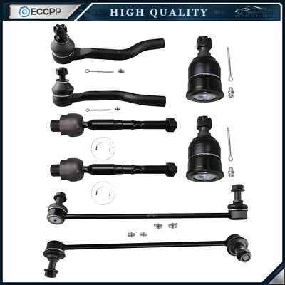 8 piezas barras estabilizadoras delanteras extremos de varilla de amarre rótulas para Honda Accord 2013 2014-2017 Foto 1 de 4