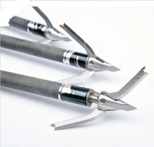 6PK Rocket arrow heads meat seeker arrow broadheads tips 100gr 3 blades hunting - Image 1 of 4