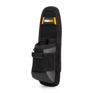 Utility Pouch, Black with 5 Pockets and Loops Including Plastic-Lined Utility Kn - Picture 1 of 7