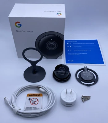 Google Nest Cam (NC1102ES) Indoor Security Camera Black, Nest PRO Edition - Image 1 of 4