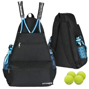 Tennis Bag Tennis Backpack - Large Tennis Bags for Women and Men to Hold Tenn... - Picture 1 of 6