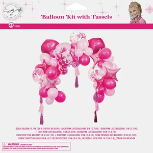 Dolly Parton Balloon Kit With Tassels NEW Includes 1 - 19x24 In Dolly Balloon - Picture 1 of 5