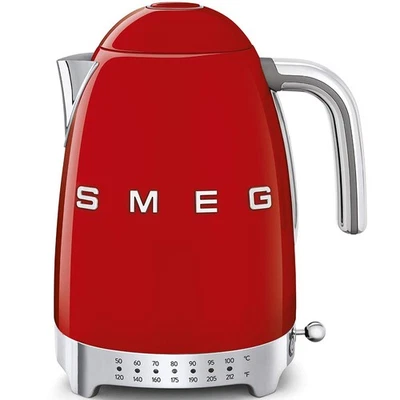 SMEG 7-Cup Variable Temperature Electric Kettle - Retro Style with Advanced - Image 1 of 4