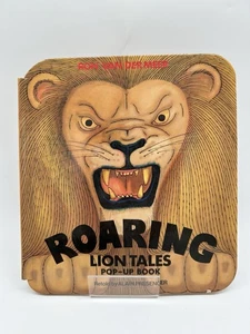 1984 Roaring Lion Tales Pop-Up Book Alain Presencer Ron van der Meer - Picture 1 of 2