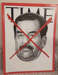 Time Magazine ~ Saddam Hussein X ~ April 21, 2003 - Imagen 1 de 2