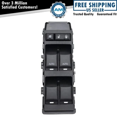 Interruptor maestro de ventana eléctrica izquierda lado del conductor delantero para Chrysler 200 Sebring Foto 1 de 4