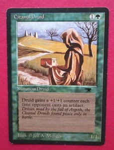 Magic the Gathering MTG Antiquities CITANUL DRUID LP/EX U 1994 Nice! - Picture 1 of 4