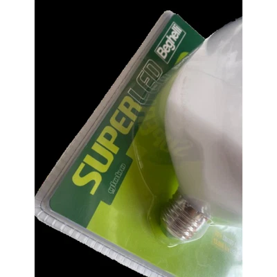 BEGHELLI SUPERLED GLOBO E27 16W 56899BL LUCE FREDDA 6500K - Immagine 1 di 4